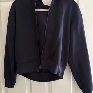 Women's Uniqlo Navy Zip-Up Jacket